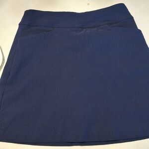 Womens Lady Hagen Gold Skirt Size 4, Navy